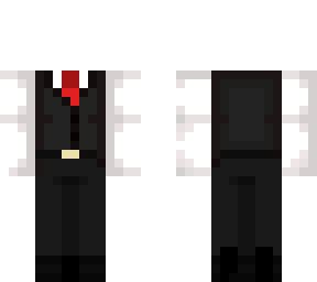 minecraft suit skin|More.